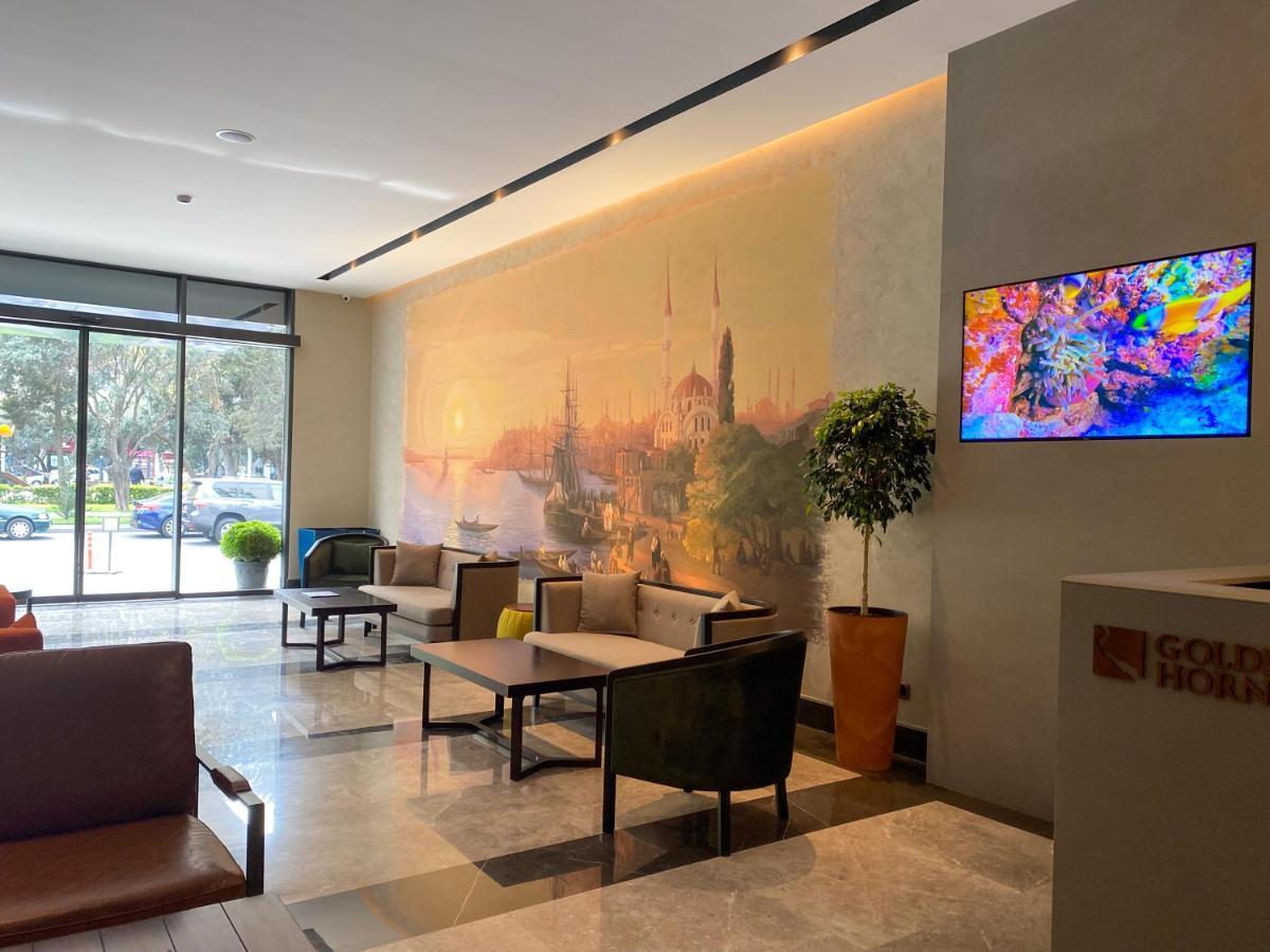 Golden Horn Apart Hotel Bakoe Buitenkant foto