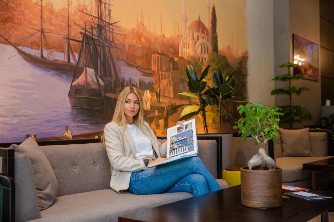 Golden Horn Apart Hotel Bakoe Buitenkant foto